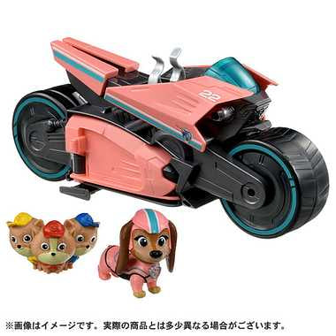 パウ・パトロール ザ・マイティ・ムービー リバティ マイティレスキューバイク＆ジュニアパトローラーズ
