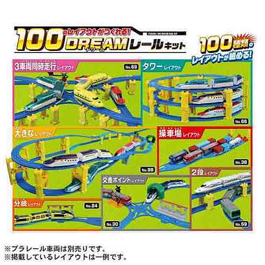 １００のレイアウトがつくれる！ドリームレールキット