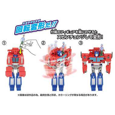 ESC-01 スピンチェンジャー オプティマスプライム&ロビー