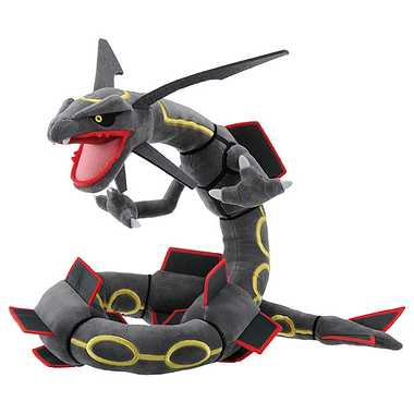 ポケモンぬいぐるみ　黒いレックウザ