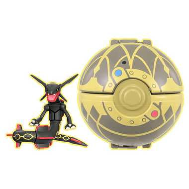 モンコレ　ポケデルゼ　黒いレックウザ（いにしえのモンスターボール）