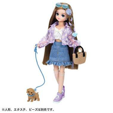 エクステリカちゃんドレスセット　ワンちゃんとおさんぽ