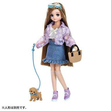 エクステリカちゃんドレスセット　ワンちゃんとおさんぽ