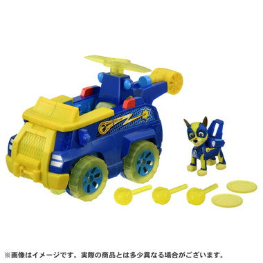 パウ・パトロール パウっと変形！フライングビークル チェイス マイティポリスカー