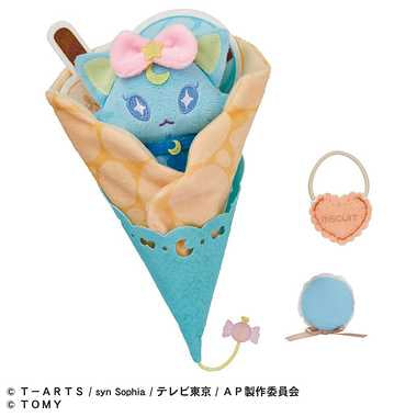 ひみつのアイプリ　てのひらぬいぐるみR　プリねこセット
