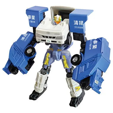 トミカ ジョブレイバー ＴＪＢ０７ クリーンブレイバー トヨタ ダイナ 清掃車