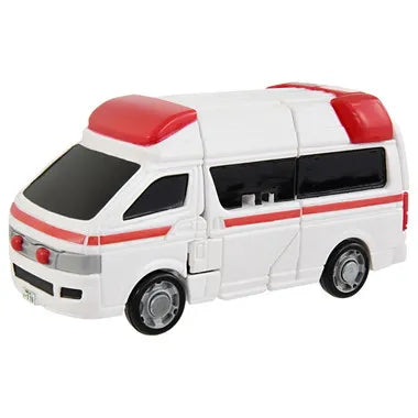 トミカ ジョブレイバー ＴＪＢ０３ メディブレイバー トヨタ ハイメディック救急車