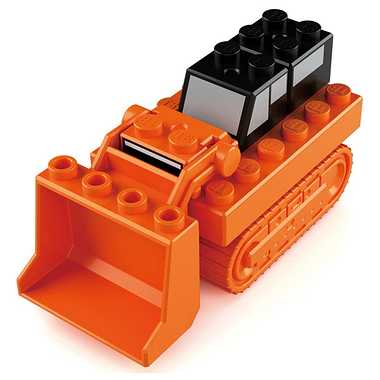 【別倉庫より取り寄せ商品】トミカ・プラレールブロック ブルドーザー