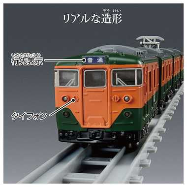 プラレール　リアルクラス　１１３系近郊電車（ＪＲ東日本・湘南色）