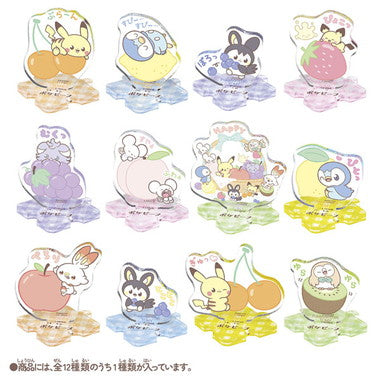ポケモン　ポケピース　ちょこんとつながるアクリルスタンド　～Colorful Fruits～