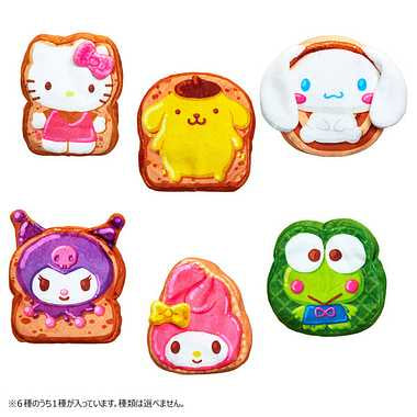 ふわもちWow！パンビーナ　サンリオキャラクターズ　ポッピントースト