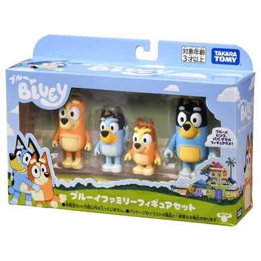 ブルーイ　ブルーイファミリーフィギュアセット