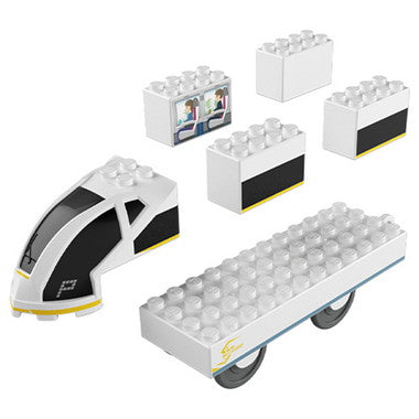トミカ・プラレールブロック　ホワイトストリーム