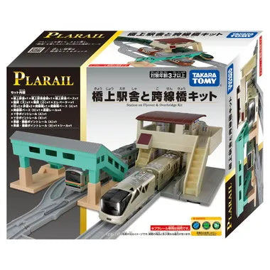 橋上駅舎と跨線橋キット