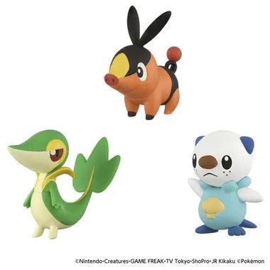 ポケモン30周年記念　モンコレ旅立ちの3匹セット　イッシュ地方