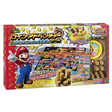 スーパーマリオ　コインアドベンチャーゲーム　ざくざくコイン争奪戦！