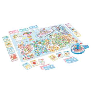 すみっコぐらし　日本旅行ゲーム　おへやのすみでたびきぶん