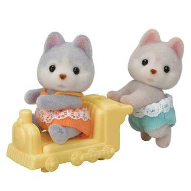 イ－１１７ ハスキーのふたごちゃん