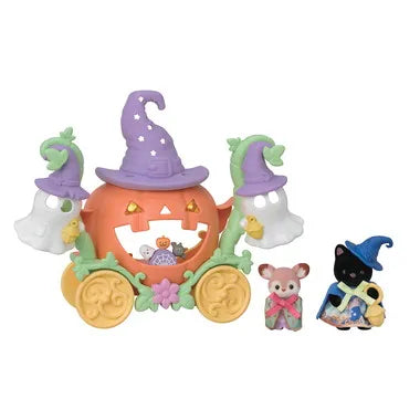 ｾ-216 ハロウィンおばけとかぼちゃの馬車セット