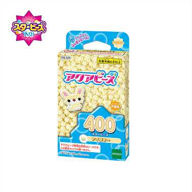 AQ-328 アクアビーズ スタービーズ アイボリー