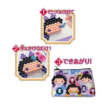 AQ-345 ペンポーチセット 鬼滅の刃 竈門禰豆子・胡蝶しのぶ・栗花落カナヲ・神崎アオイ