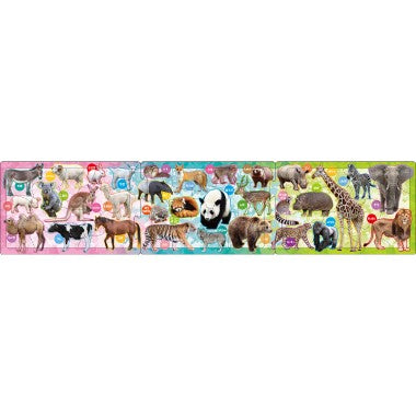 24-165 ステップパノラマパズル どうぶつえん