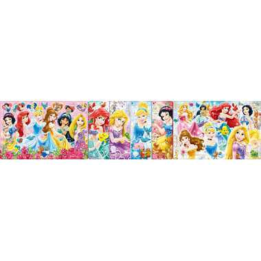 24-188 ステップパノラマパズル ディズニープリンセス/すてきななかまたち