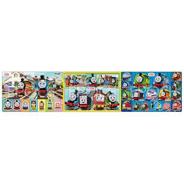 24-201 ステップパノラマパズル きかんしゃトーマス　みんなでゴー！