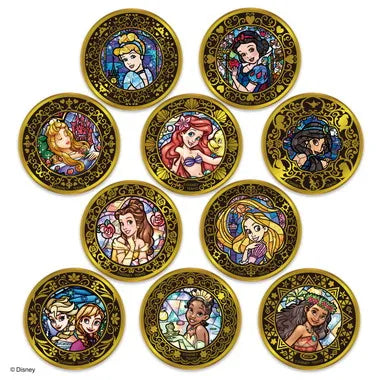 DKB-A02 金バッジ　ディズニーキャラクター　マルチ　２