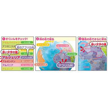 SC-11 知らない国がすぐに見つかるくもんの地球儀