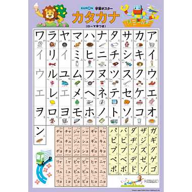 GP-62 学習ポスター　カタカナ