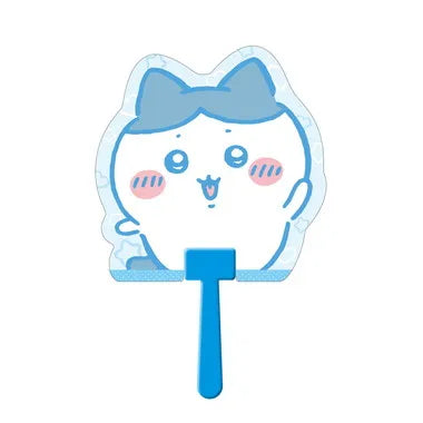 ダイカットうちわ　ハチワレ⑤