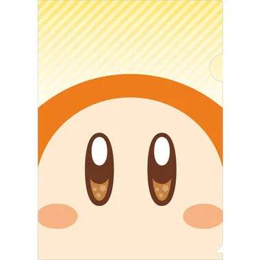 星のカービィ　プププフェイス　クリアファイル　②ワドルディ