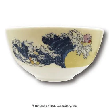 ふわふ和コレクション 茶碗 プププ三十六景 フロートアイランズ沖浪裏 星のカービィ