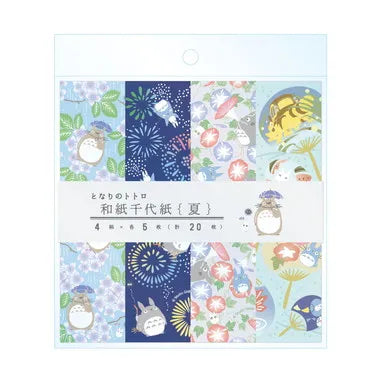 となりのトトロ和紙千代紙（夏）