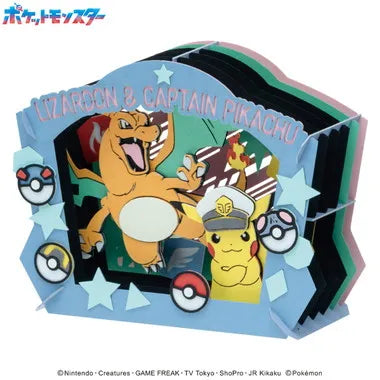 PT-338 　ポケットモンスター　キャプテンピカチュウ＆リザードン