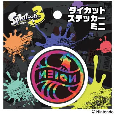ダイカットステッカーミニ ④　スプラトゥーン3