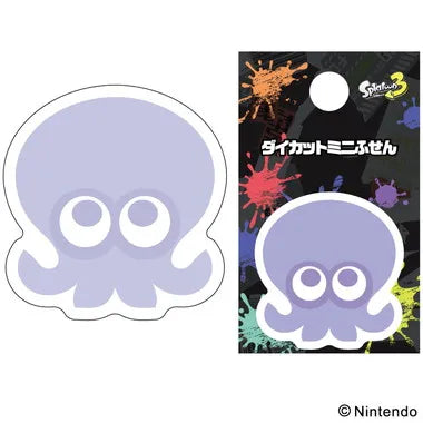 ダイカットミニふせん ②タコ　スプラトゥーン3