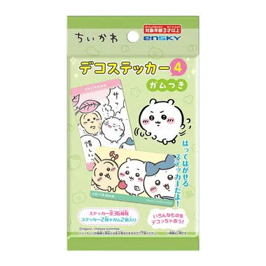 デコステッカー４ガムつき ちいかわ