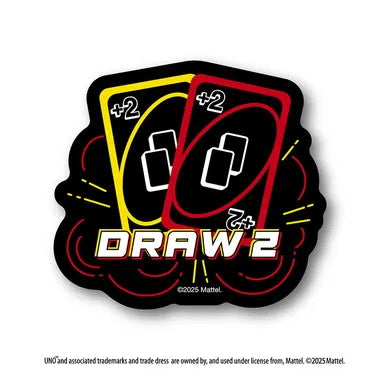 ダイカットステッカーミニ　DRAW2 UNO