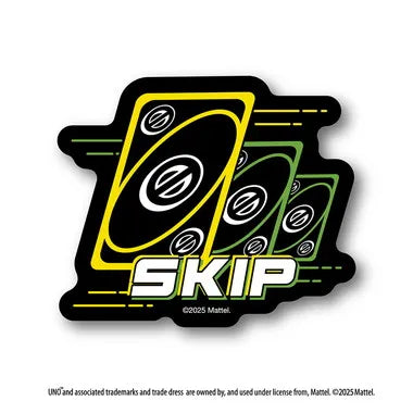ダイカットステッカーミニ　SKIP UNO
