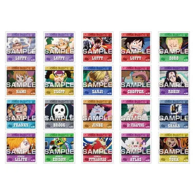シールコレクションエッグヘッド編２ガムつき　ワンピース