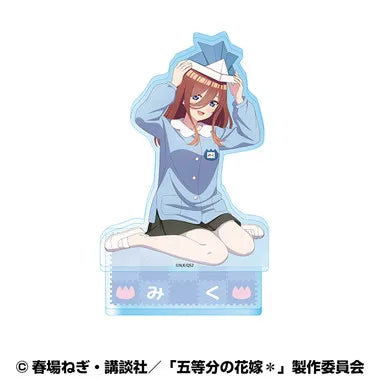 アクリルスタンド(いつつごようちえん)　⑧中野 三玖(園児風) 五等分の花嫁＊