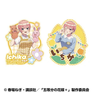 トラベルステッカーセット　①中野 一花 五等分の花嫁＊