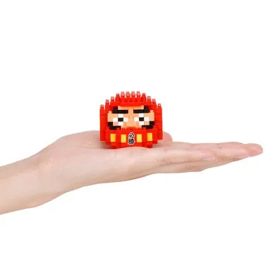 NBC_208 ｎａｎｏｂｌｏｃｋ　だるま 赤