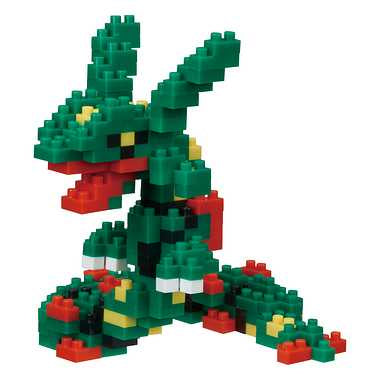 NBPM_064 ナノブロック ポケットモンスター レックウザ