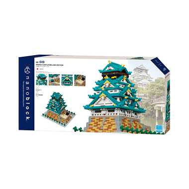 NB-049 ナノブロック　大阪城 デラックスエディション