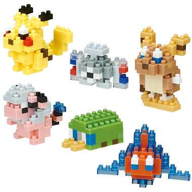 NBMC_08 ナノブロック　ミニナノ ポケットモンスター でんきタイプ（単品）
