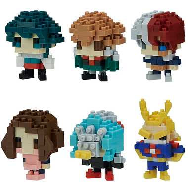 NBMC_09 ナノブロック　ミニナノ 僕のヒーローアカデミア（単品）