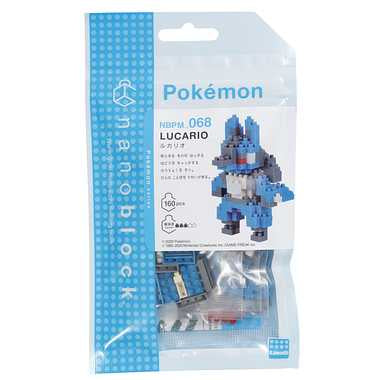 NBPM_068 ナノブロック　ポケットモンスター ルカリオ
